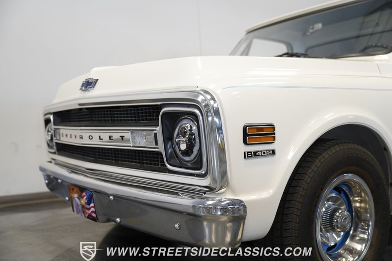 Chevrolet-C10-1970-White-Blue-1