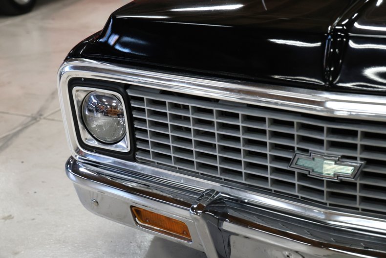 Chevrolet-C10-1971-Black-Black-11