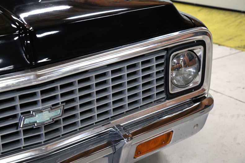 Chevrolet-C10-1971-Black-Black-12