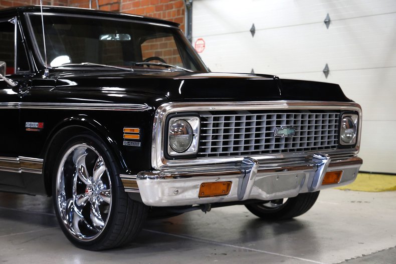Chevrolet-C10-1971-Black-Black-14