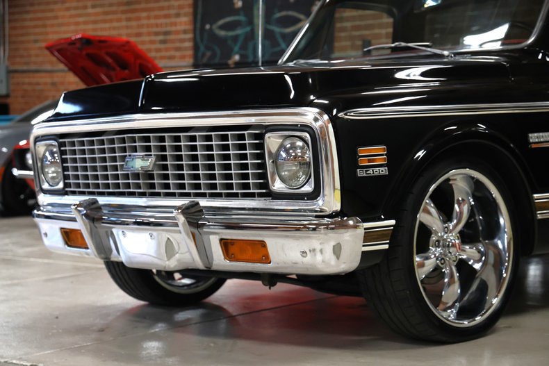 Chevrolet-C10-1971-Black-Black-15