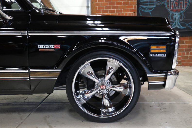 Chevrolet-C10-1971-Black-Black-17