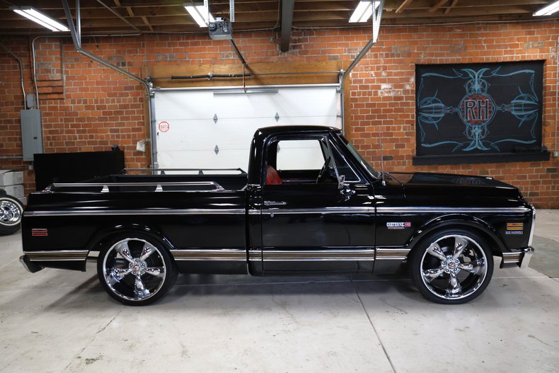 Chevrolet-C10-1971-Black-Black-30