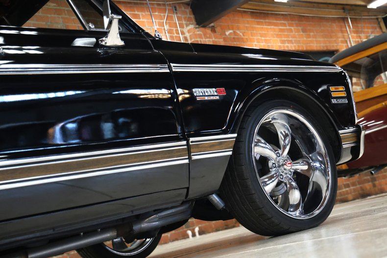 Chevrolet-C10-1971-Black-Black-32