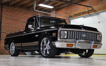 Chevrolet-C10-1971-Black-Black