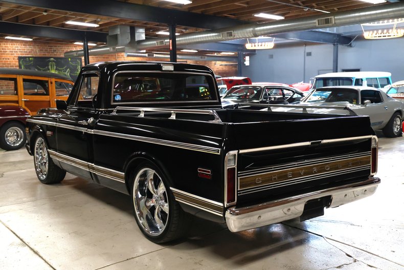 Chevrolet-C10-1971-Black-Black-47