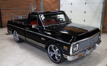 Chevrolet-C10-1971-Black-Black-8