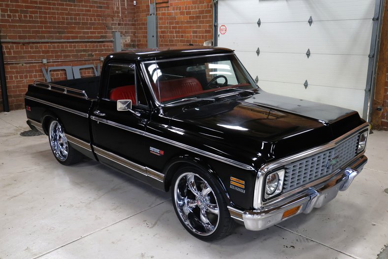 Chevrolet-C10-1971-Black-Black-8
