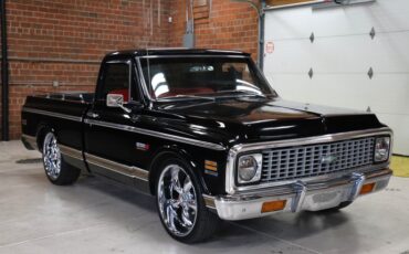 Chevrolet-C10-1971-Black-Black-9