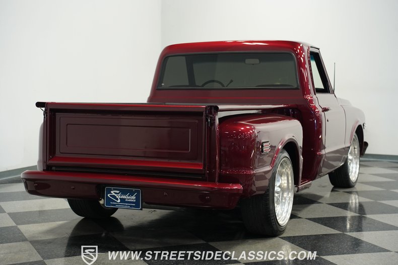 Chevrolet-C10-1972-Maroon-Black-11