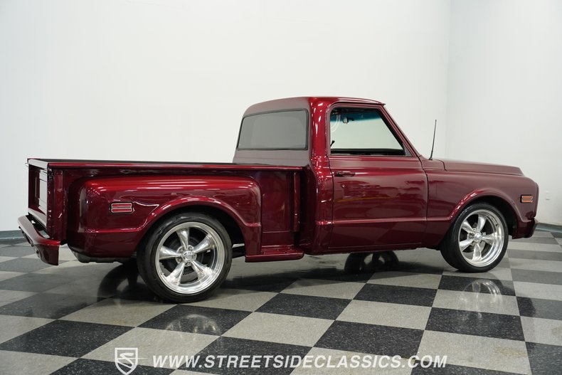 Chevrolet-C10-1972-Maroon-Black-13