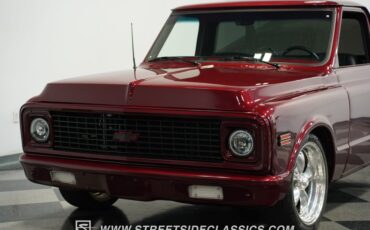 Chevrolet-C10-1972-Maroon-Black-16