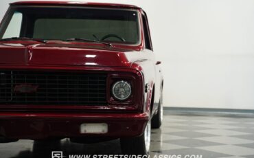 Chevrolet-C10-1972-Maroon-Black-17