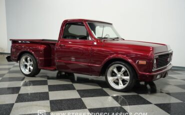 Chevrolet-C10-1972-Maroon-Black-2