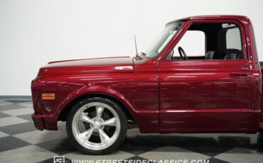 Chevrolet-C10-1972-Maroon-Black-20