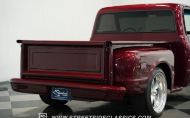 Chevrolet-C10-1972-Maroon-Black-23