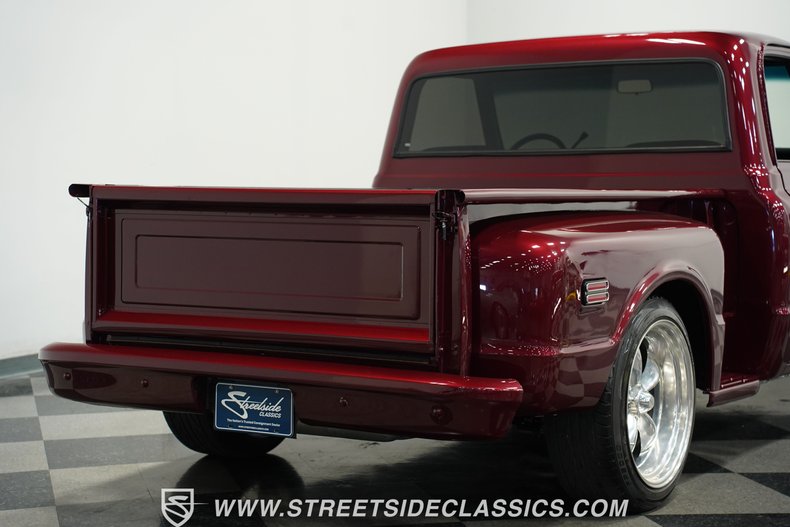Chevrolet-C10-1972-Maroon-Black-23