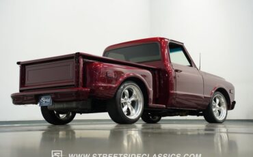 Chevrolet-C10-1972-Maroon-Black-24