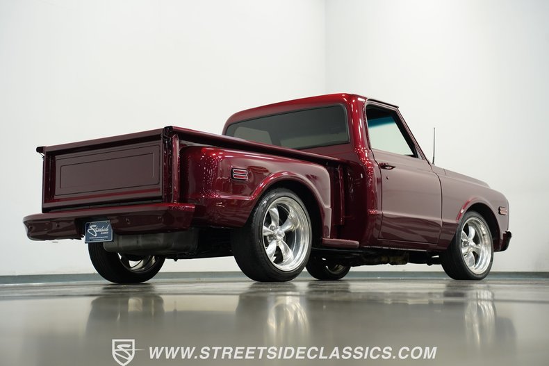 Chevrolet-C10-1972-Maroon-Black-24