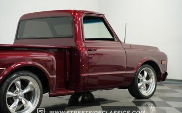 Chevrolet-C10-1972-Maroon-Black-25