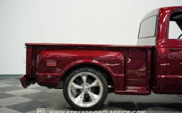 Chevrolet-C10-1972-Maroon-Black-26