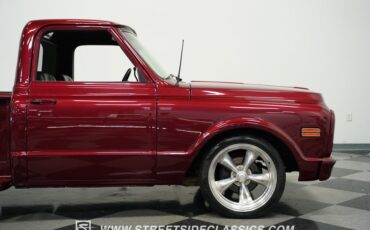 Chevrolet-C10-1972-Maroon-Black-27