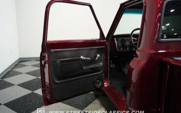 Chevrolet-C10-1972-Maroon-Black-32