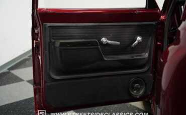 Chevrolet-C10-1972-Maroon-Black-33