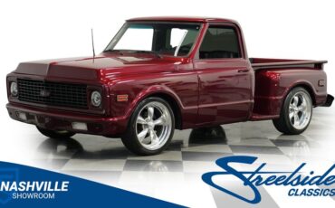 Chevrolet-C10-1972-Maroon-Black