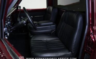 Chevrolet-C10-1972-Maroon-Black-42