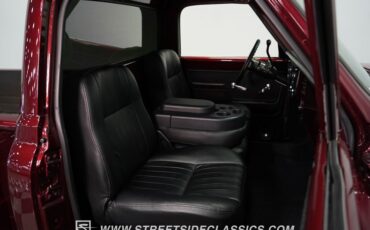 Chevrolet-C10-1972-Maroon-Black-45