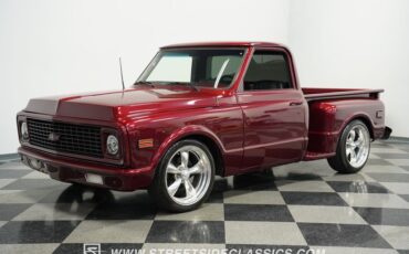 Chevrolet-C10-1972-Maroon-Black-5