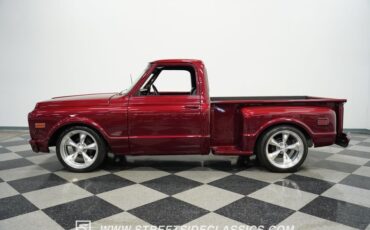 Chevrolet-C10-1972-Maroon-Black-7