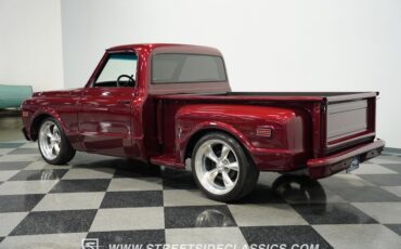 Chevrolet-C10-1972-Maroon-Black-8