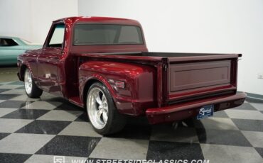 Chevrolet-C10-1972-Maroon-Black-9