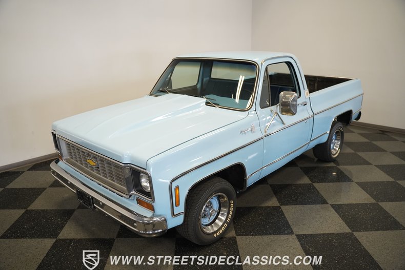 Chevrolet-C10-1974-Skyline-Blue-Blue-10