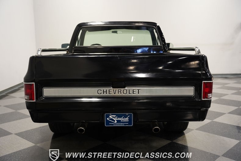Chevrolet-C10-1978-Black-Green-19