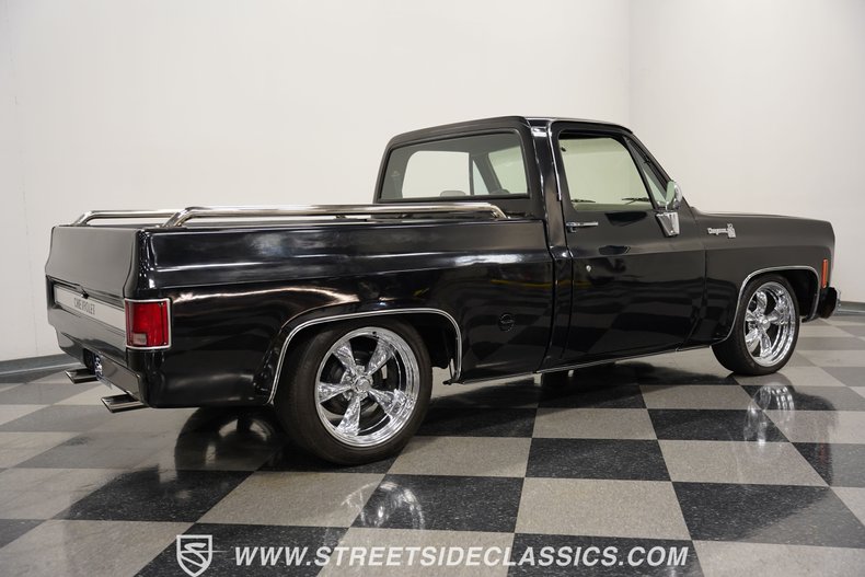 Chevrolet-C10-1978-Black-Green-21