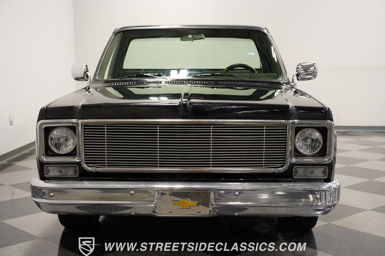 Chevrolet-C10-1978-Black-Green-26