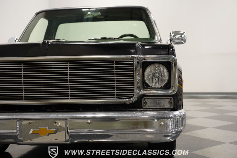 Chevrolet-C10-1978-Black-Green-28