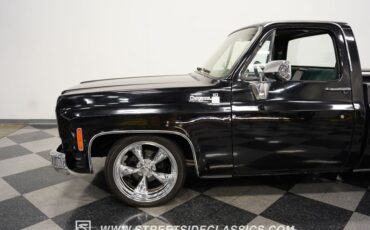 Chevrolet-C10-1978-Black-Green-31