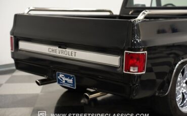 Chevrolet-C10-1978-Black-Green-34