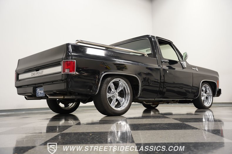 Chevrolet-C10-1978-Black-Green-35