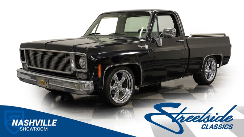 Chevrolet-C10-1978-Black-Green