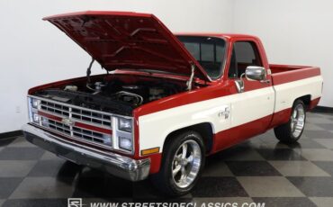 Chevrolet-C10-1986-Red-Black-27