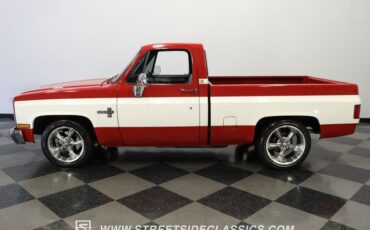 Chevrolet-C10-1986-Red-Black