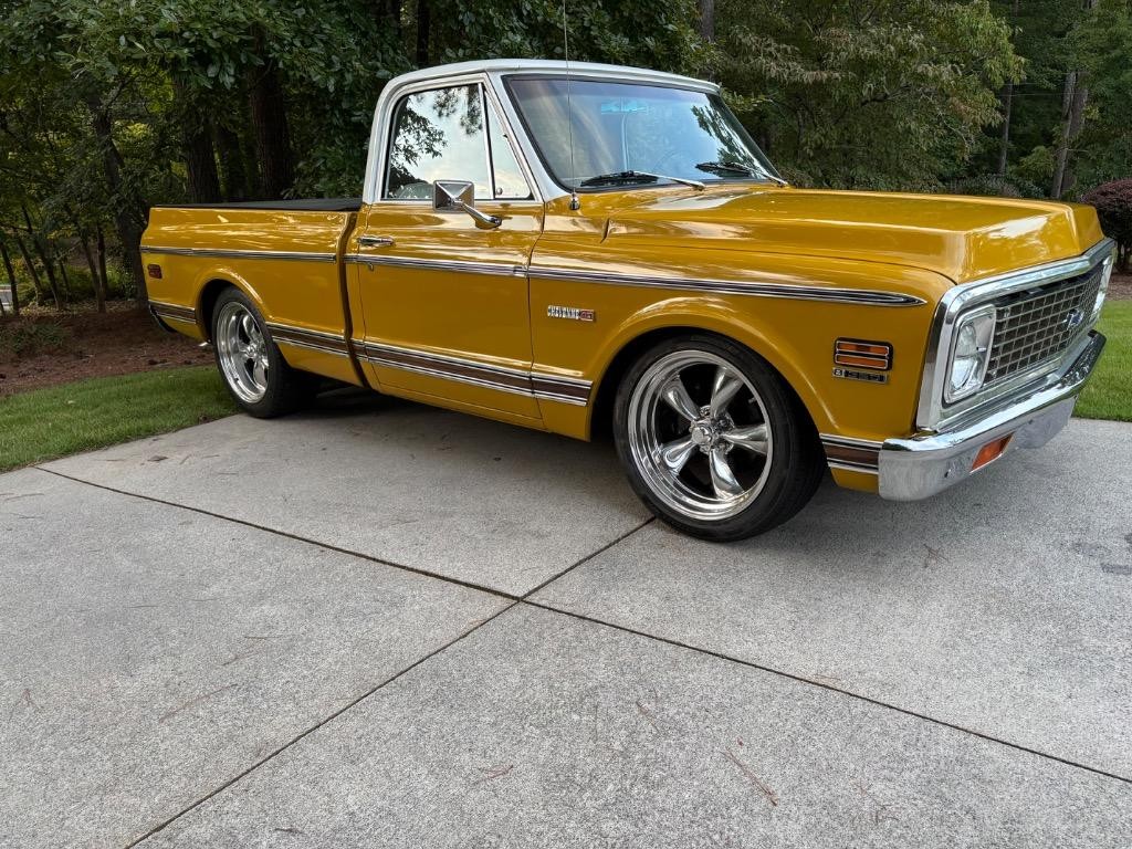Chevrolet-C10-350350brand-new-vintage-AC-20-Americans-1972-Swb-5