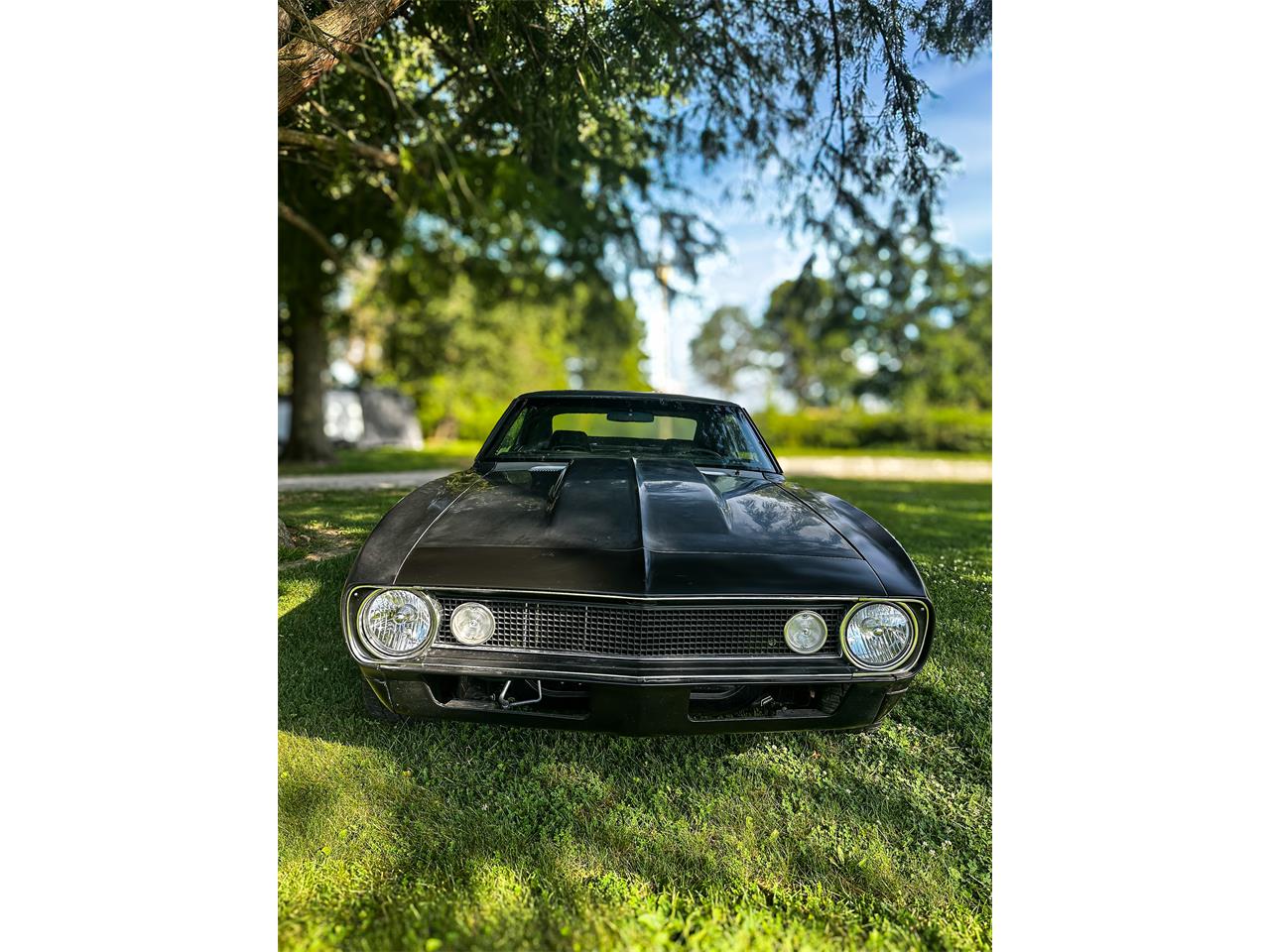 Chevrolet-Camaro-1967-Black-Black-1