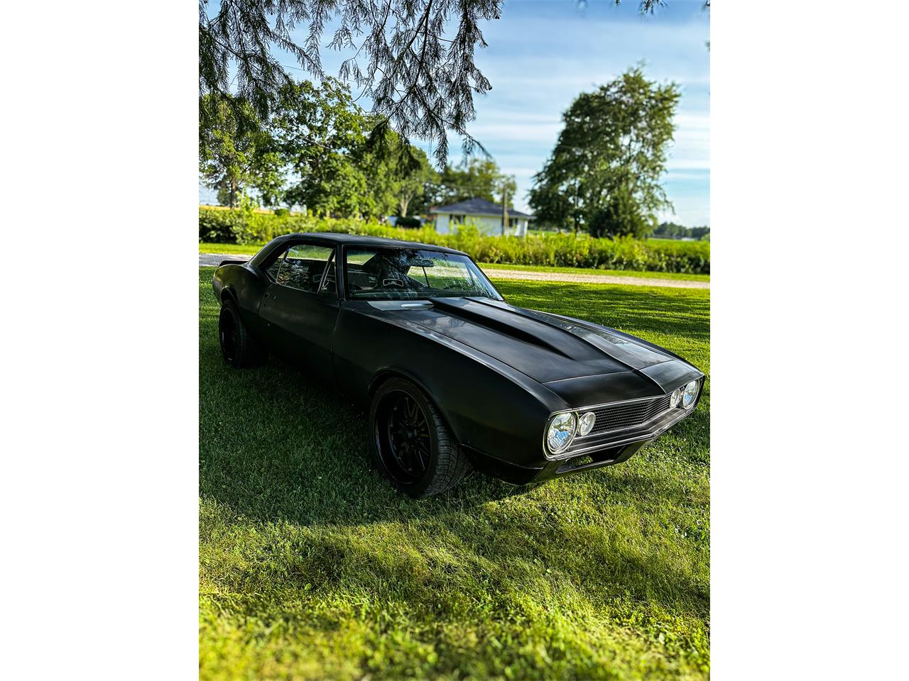 Chevrolet-Camaro-1967-Black-Black-2