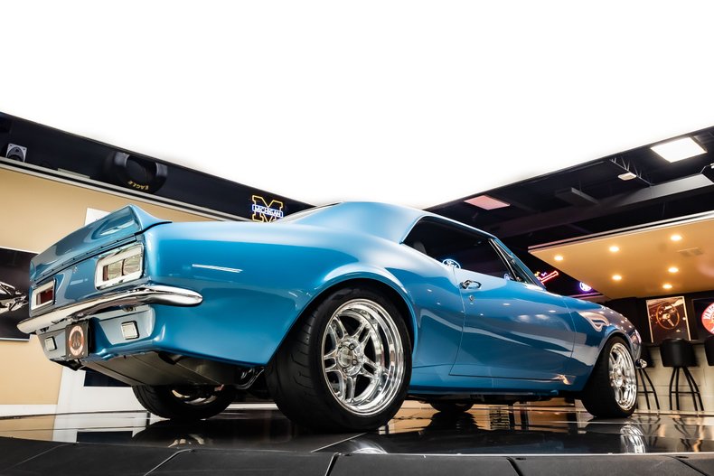 Chevrolet-Camaro-1967-Blue-Black-47